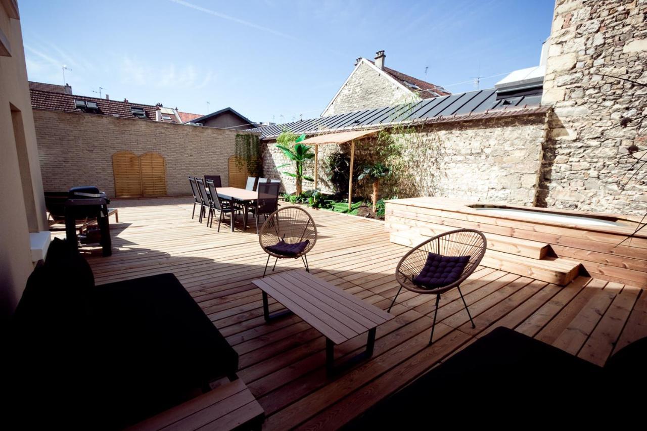 Apartamento Le Jardin D'Eden Reims Exterior foto