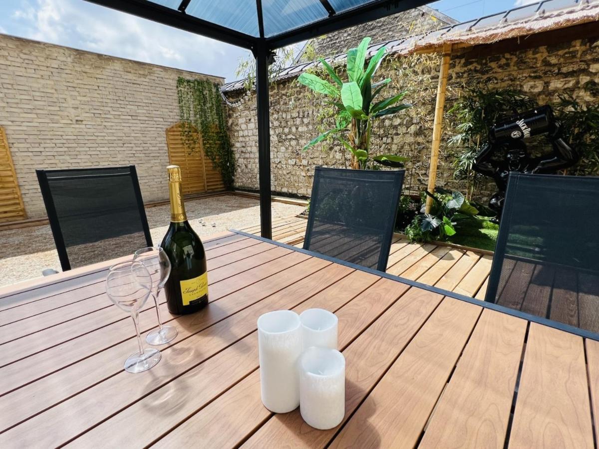 Apartamento Le Jardin D'Eden Reims Exterior foto