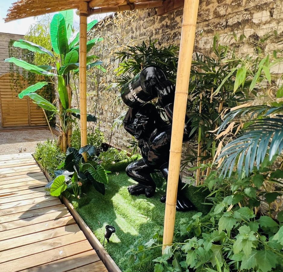Apartamento Le Jardin D'Eden Reims Exterior foto