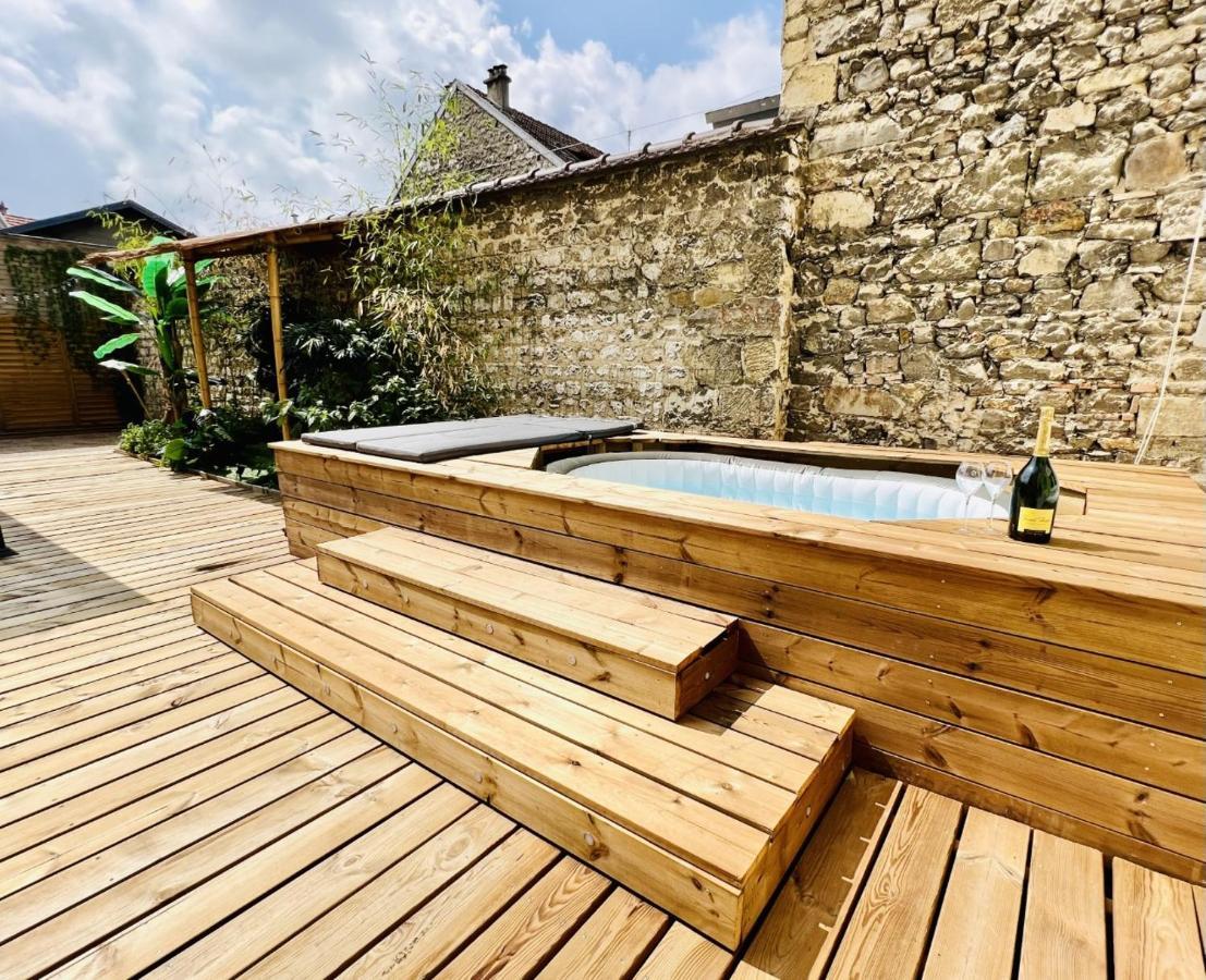 Apartamento Le Jardin D'Eden Reims Exterior foto