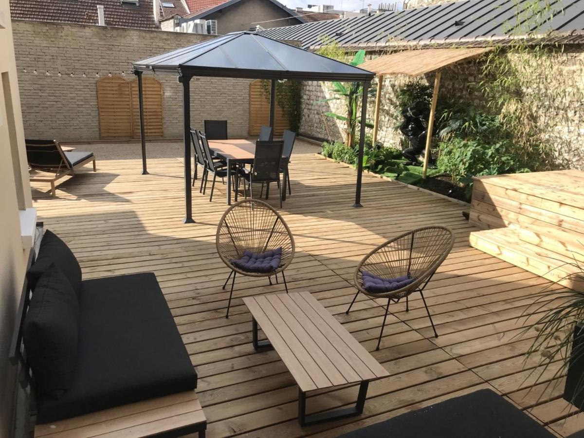 Apartamento Le Jardin D'Eden Reims Exterior foto